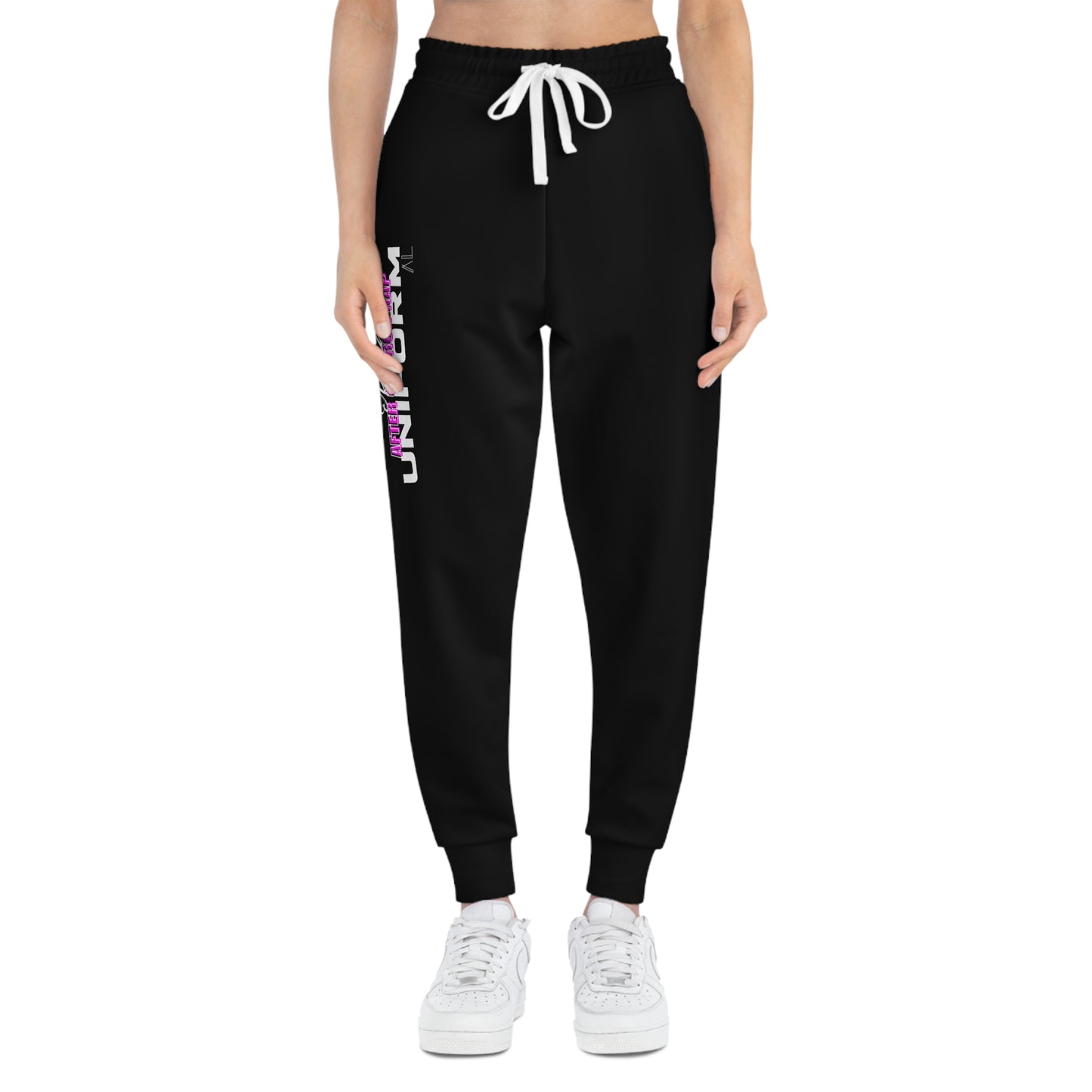 Official After Church Nap Uniform Joggers (black/pink)