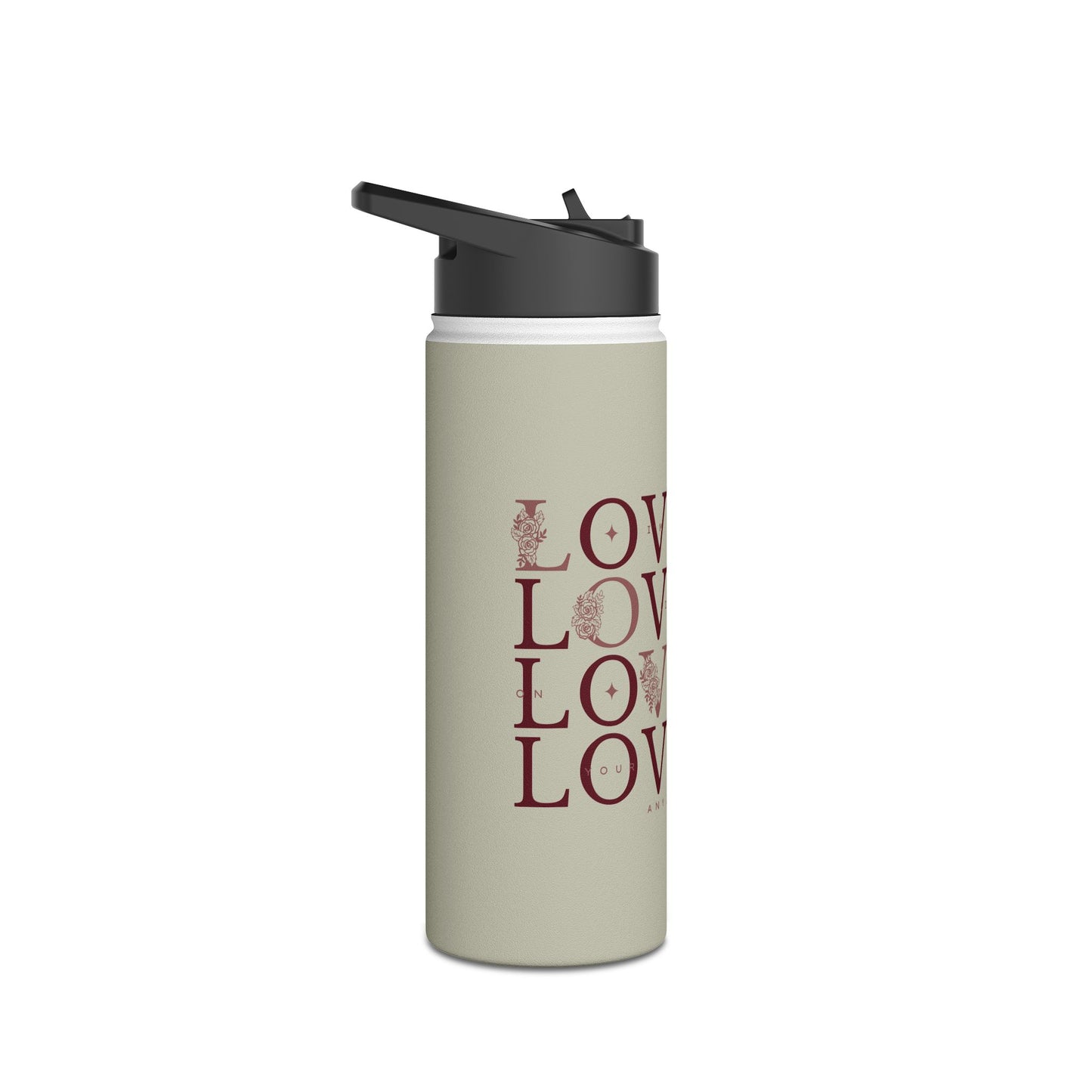 LOYL Reusable Stainless Steel Water Bottle, Eco-Friendly Drinkware, Sustainable Lifestyle